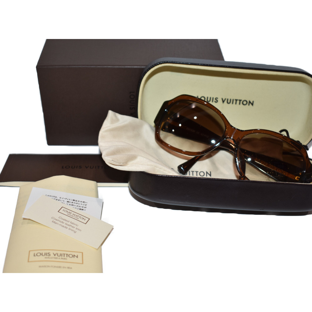Louis Vuitton Ursula Strass Sunglasses Brown - Picture 8 of 8